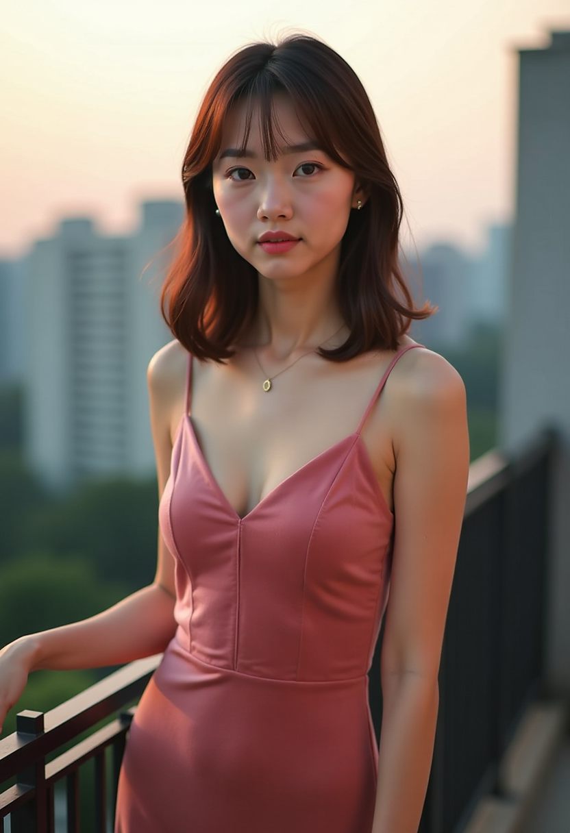 晨光里的面包房